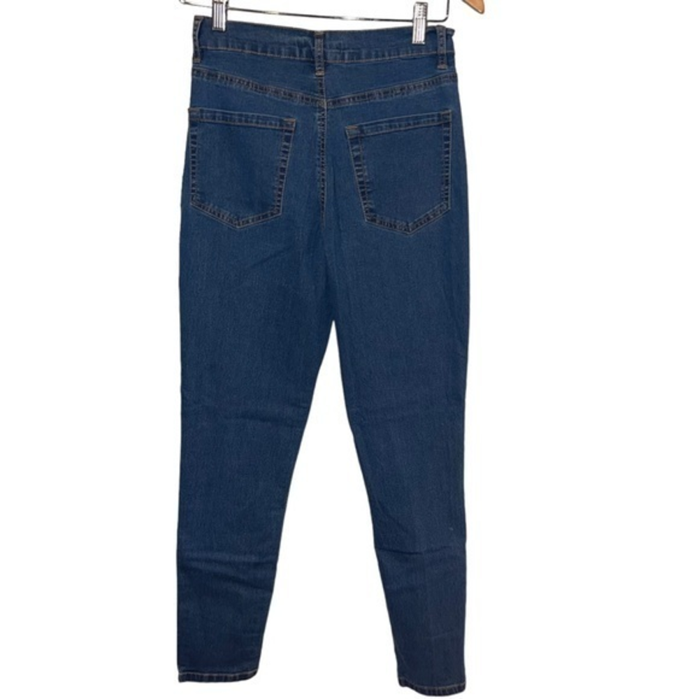 Forever 21 High Waisted Skinny Jeans Medium Wash Denim Size 27‎ #283